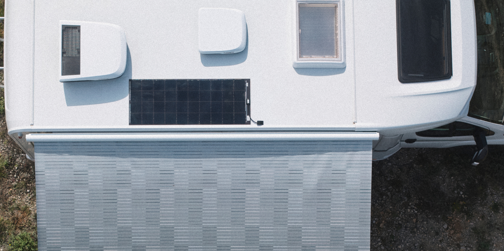 Dachklimaanlage Vogelperspektive