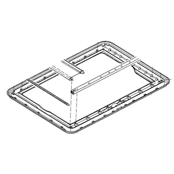 Dometic Innenrahmen ohne Anbauteile