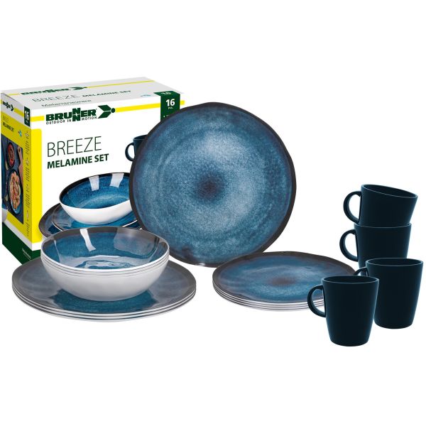 Brunner Geschirrset Breeze, 16-teilig